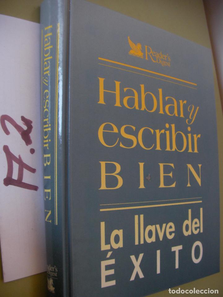 Libros de segunda mano: HABLAR Y ESCRIBIR BIEN - LA LLAVE DEL EXITO - Foto 1