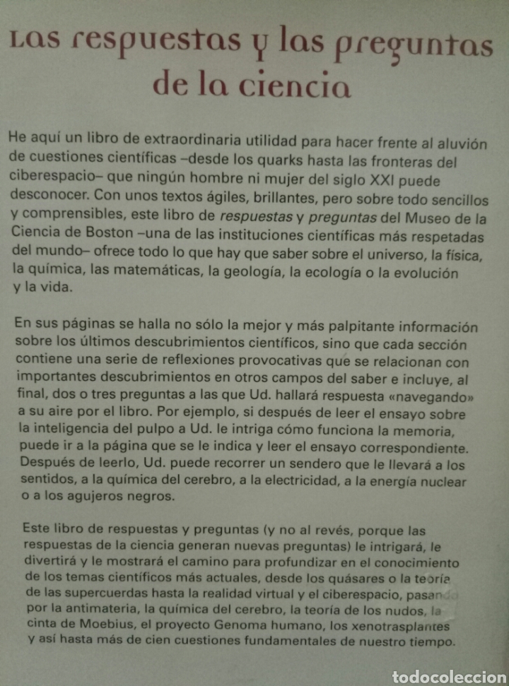 Libros de segunda mano: LAS RESPUESTAS Y LAS PREGUNTAS DE LA CIENCIA. ANN RAE JONAS - Foto 2