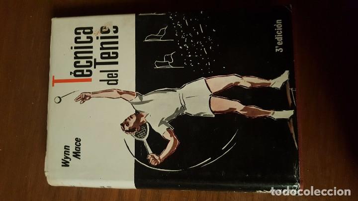 Libros de segunda mano: T&Eacute;CNICA DEL TENIS. WYNN MACE. - Foto 1
