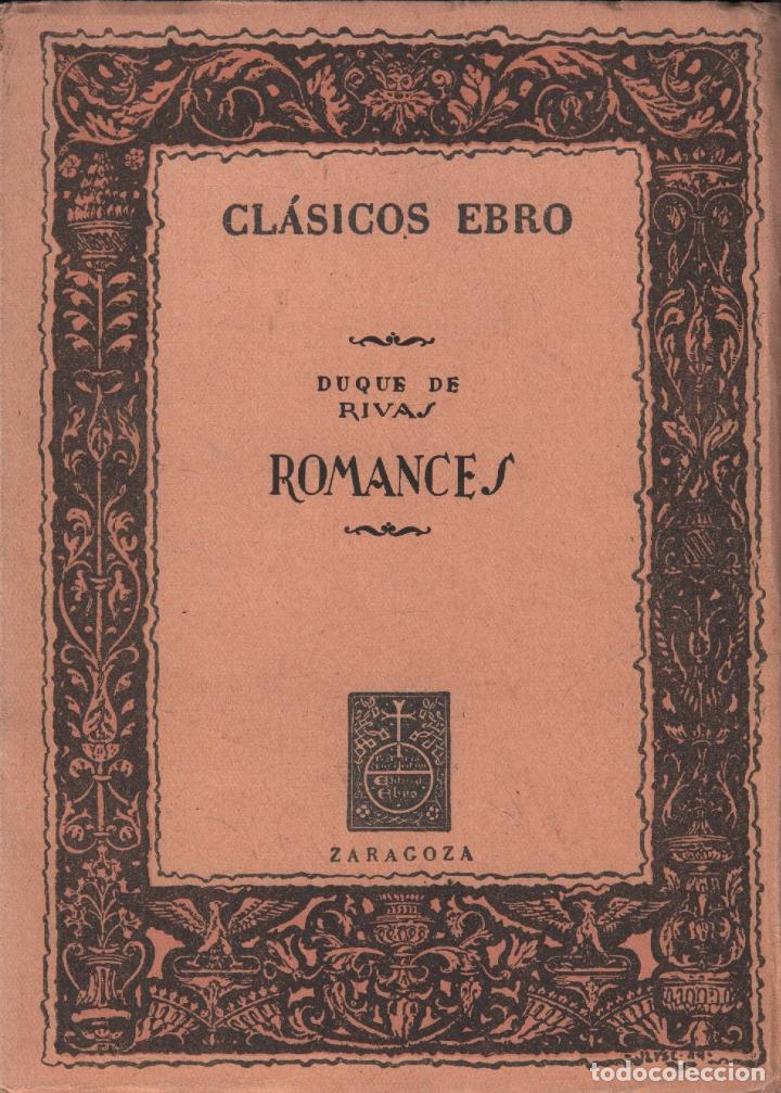 Libros de segunda mano: ROMANCES HISTORICOS - DUQUE DE RIVAS / MUNDI-2516 - Foto 1