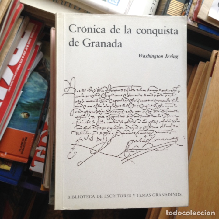 Libros de segunda mano: Cr&oacute;nica de la conquista de Granada. Washington Irving - Foto 1