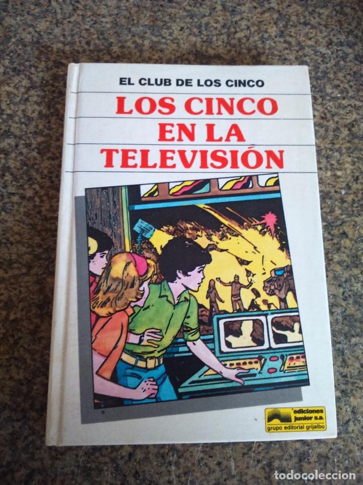 Libros de segunda mano: EL CLUB DE LOS CINCO -- LOS CINCO EN LA TELEVISION -- EDICIONES JUNIOR 1988 -- - Foto 1