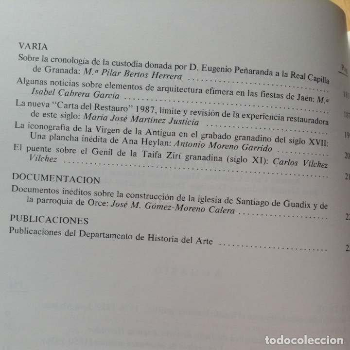 Libros de segunda mano: Cuadernos de Arte. XXI. 1.990 - Foto 3