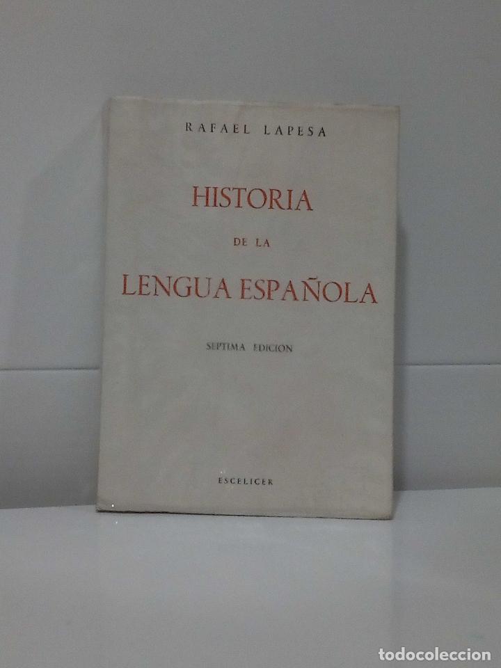 Libros de segunda mano: HISTORIA DE LA LENGUA ESPA&Ntilde;OLA - Foto 1
