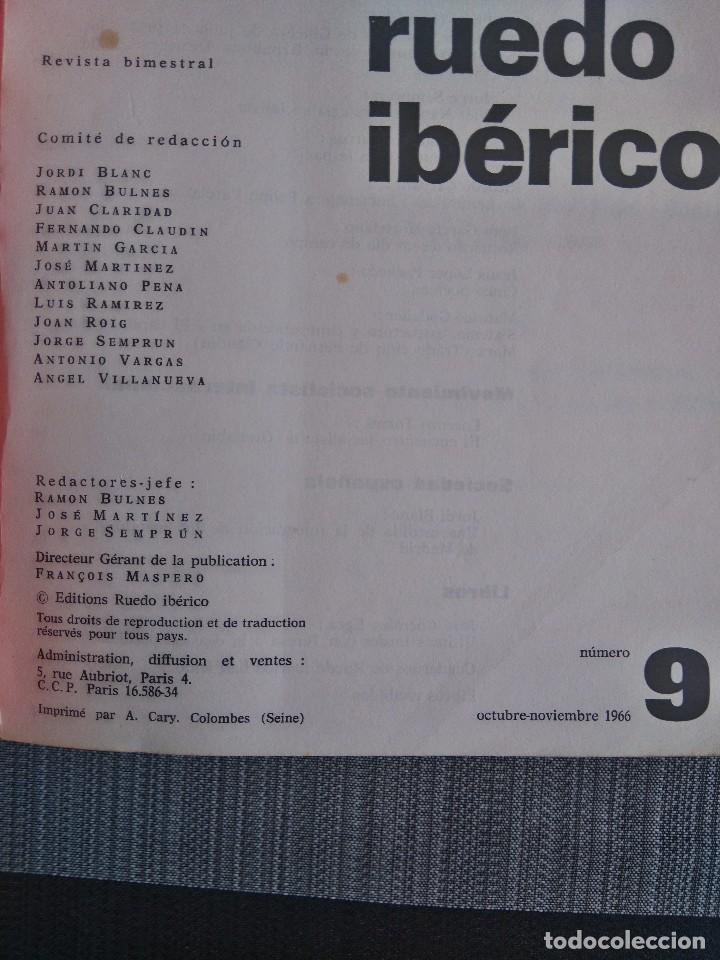 Libros de segunda mano: CUADERNOS RUEDO IBERICO. NUMERO 9 - Foto 4