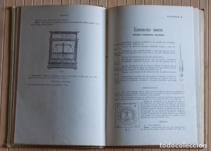 Libros de segunda mano: EJERCICIOS DE ANALISIS DE VINOS. ISIDRO CAMPLLONCH Y ROMEU. 1945. - Foto 2