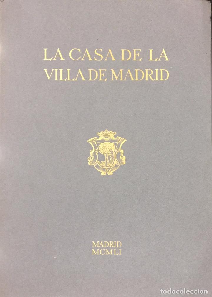 Libros de segunda mano: Eulogio Varela Hervias . La Casa De la Villa De Madrid - Foto 1