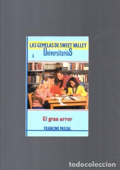 Libros de segunda mano: LAS GEMELAS DE SWEET VALLEY / N&ordm; 4 - EL GRAN ERROR - ED. MOLINO 1994 - Foto 1