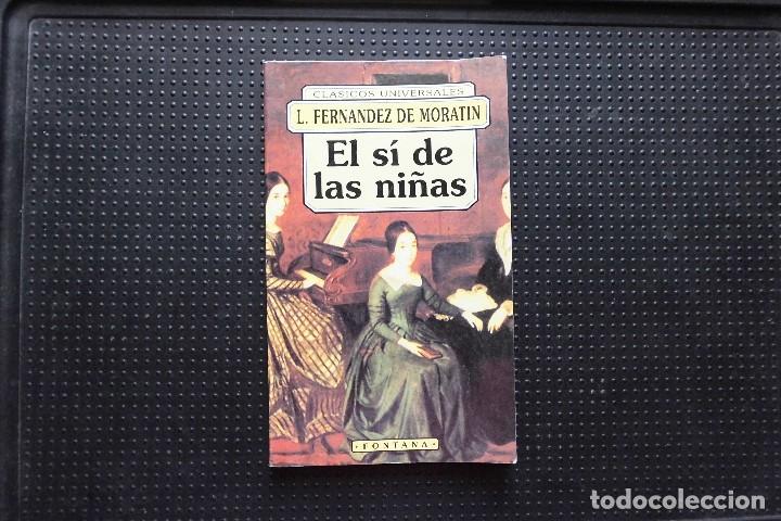Libros de segunda mano: El si de las ni&ntilde;as. L. Fernandez de Moratin. Libro - Foto 1