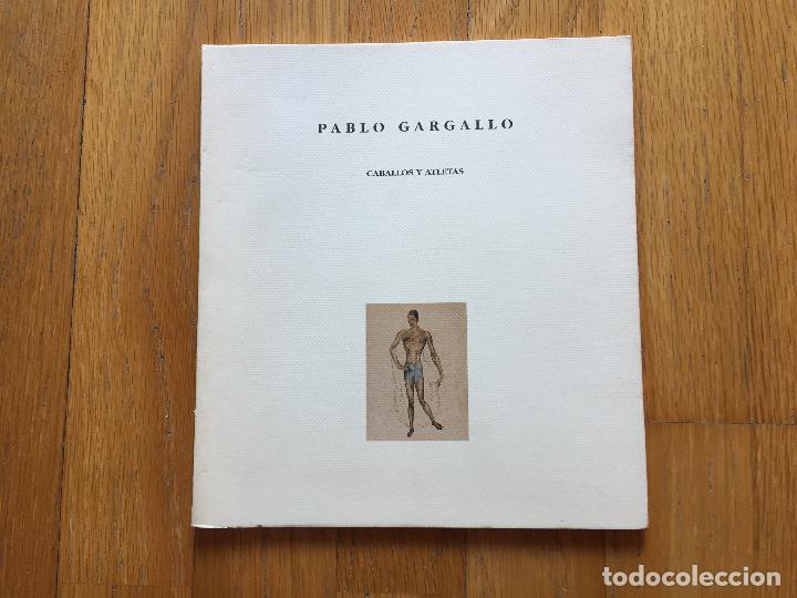 Libros de segunda mano: PABLO GARGALLO, Caballos y Atletas - Foto 1