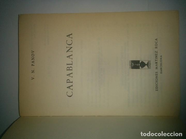 Libros de segunda mano: CAPABLANCA 1973 V. N. PANOV  1&ordf; EDICI&Oacute;N MARTINEZ ROCA - Foto 2