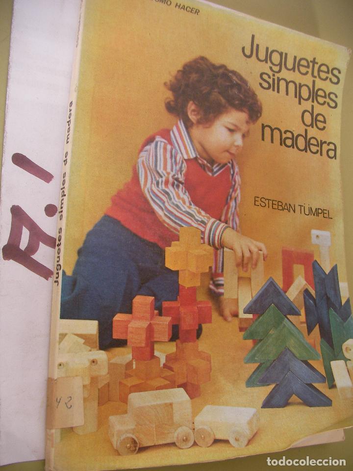 Libros de segunda mano: JUGUETES SIMPLES DE MADERA - Foto 1