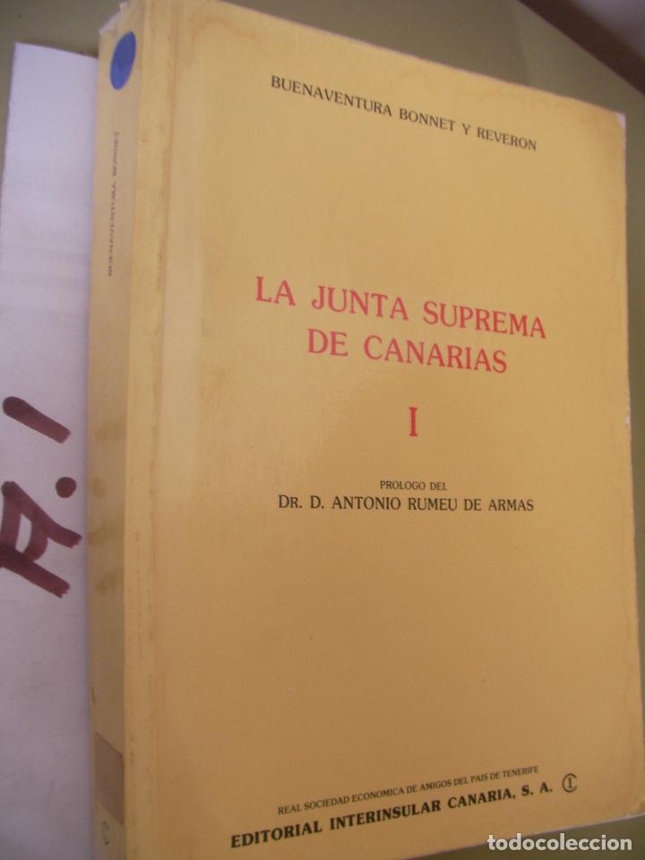 Libros de segunda mano: LA JUNTA SUPREMA DE CANARIAS - Foto 1
