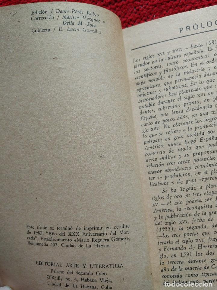 Libros de segunda mano: GARCILASO DE LA VEGA ,OBRAS ,HAVANA 1983 - Foto 3