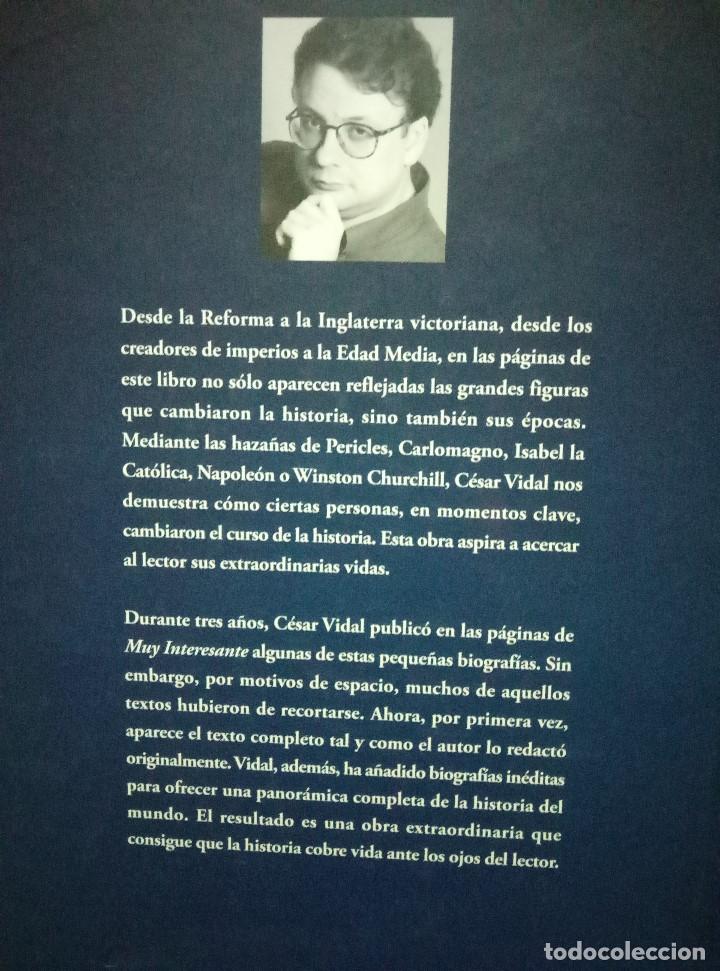 Libros de segunda mano: Cambiaron la Historia. Cesar Vidal. - Foto 2