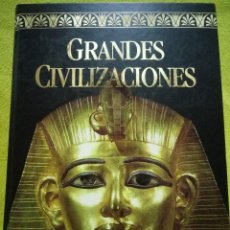 Libros de segunda mano: GRANDES CIVILIZACIONES ARLAZA EDICIONES EL MUNDO 2000 EGIPTO GRECIA ROMA... GRAN FORMATO