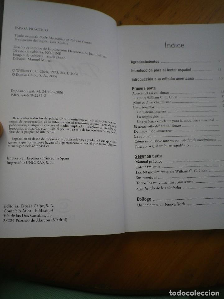 Libros de segunda mano: LA PRACTICA DEL TAI CHI - Foto 2