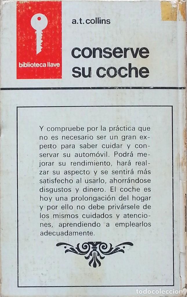 Libros de segunda mano: Conserve su coche - A. T. Collins - Foto 2