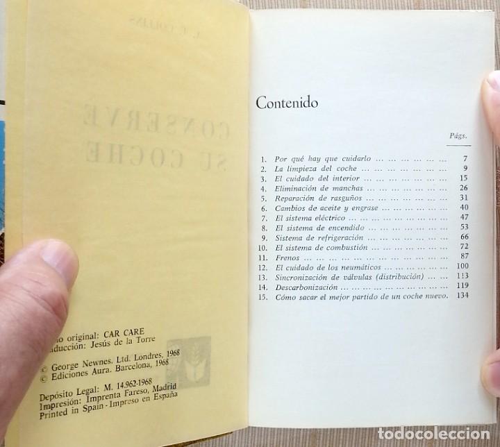 Libros de segunda mano: Conserve su coche - A. T. Collins - Foto 3