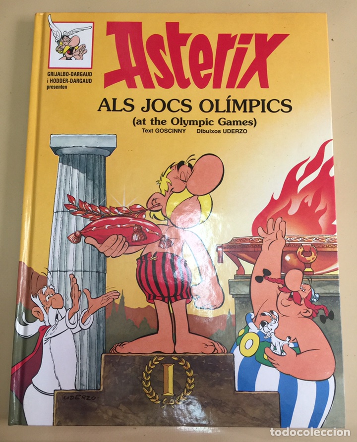 Libros de segunda mano: ASTERIX. EN CATALAN E INGLES. NUMEROS 3-4-5-11-12. A&Ntilde;O 1996. - Foto 4