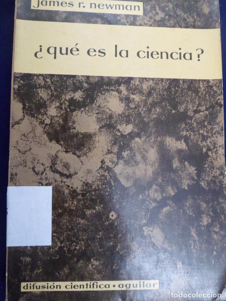 Libros de segunda mano: &iquest;QU&Eacute; ES LA CIENCIA? JAMES R. NEWMAN. - Foto 1