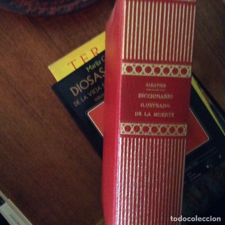 Libros de segunda mano: Diccionario ilustrado de la muerte. Savater - Foto 1