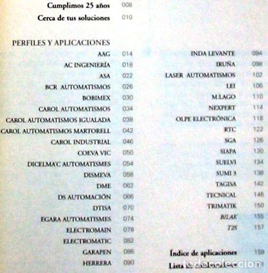 Libros de segunda mano: CERCA DE TUS SOLUCIONES -  OMRON COMUNIDAD DE SERVICIOS - 2002 - VER INDICE - Foto 2