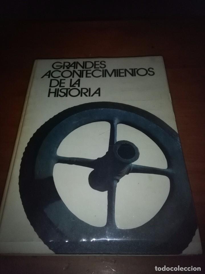 Libros de segunda mano: GRANDES ACONTECIMIENTOS DE LA HISTORIA. EST10B3 - Foto 1