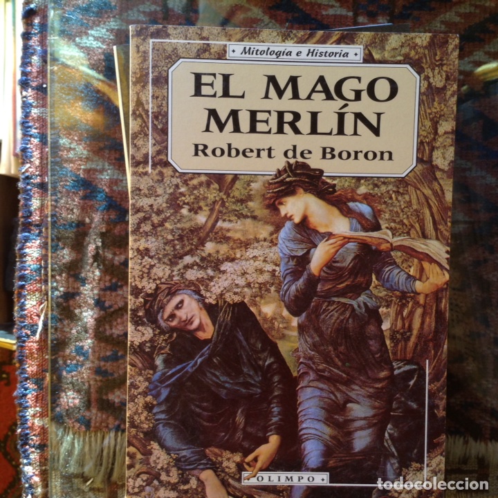 Libros de segunda mano: El mago Merlin. Robert de Boron - Foto 1