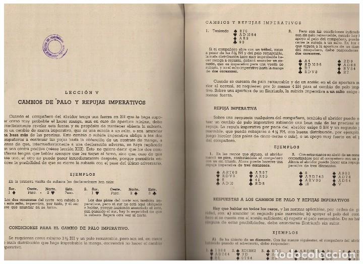 Libros de segunda mano: CARTAS - BRIDGE CONTRATADO - M. GOLMAYO - 1946 - Foto 4