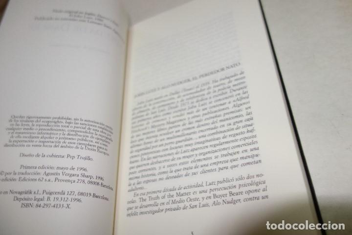 Libros de segunda mano: JOHN LUTZ. LA DEUDA DE DANCER. PEN&Iacute;NSULA . GRANDES DETECTIVES - Foto 3