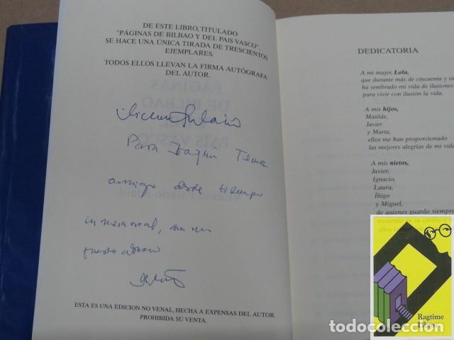 Libros de segunda mano: PALACIO ATARD, Vicente: P&aacute;ginas de Bilbao y del Pa&iacute;s Vasco - Foto 2