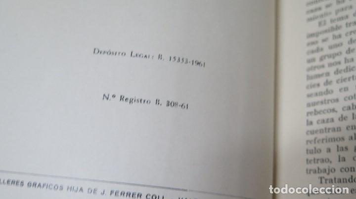 Libros de segunda mano: 1961.- CAZA MAYOR. PEDRO J. HENRICH - Foto 3