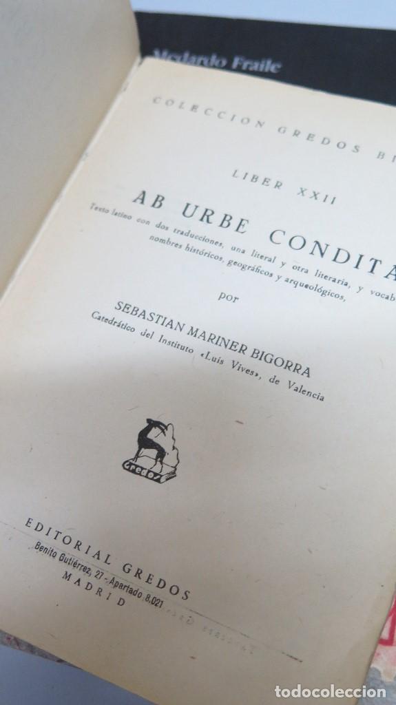 Libros de segunda mano: AB URBE CONDITA. ED. GREDOS - Foto 2