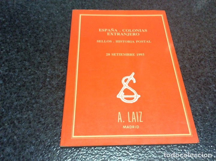 Libri di seconda mano: ESPA&Ntilde;A COLONIAS EXTRANJERO, SELLOS HISTORIA POSTAL - 28 SEPTIEMBRE 1993