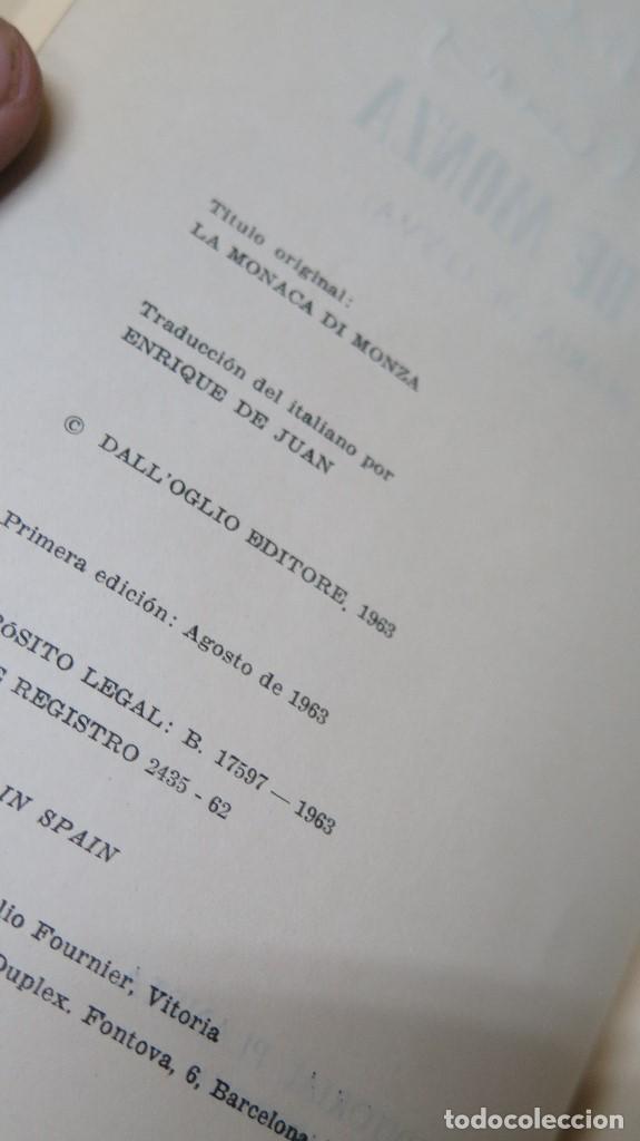 Libros de segunda mano: LA MONJA DE MONZA. MARIO MAZZUCCHELLI - Foto 2