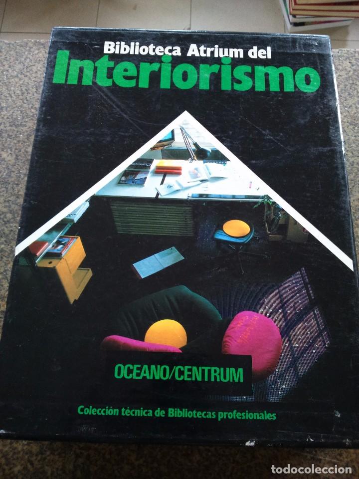 Libros de segunda mano: BIBLIOTECA ATRIUM DEL INTERIORISMO -- COMPLETA 5 TOMOS -- EDICIONES OCEANO -- - Foto 1