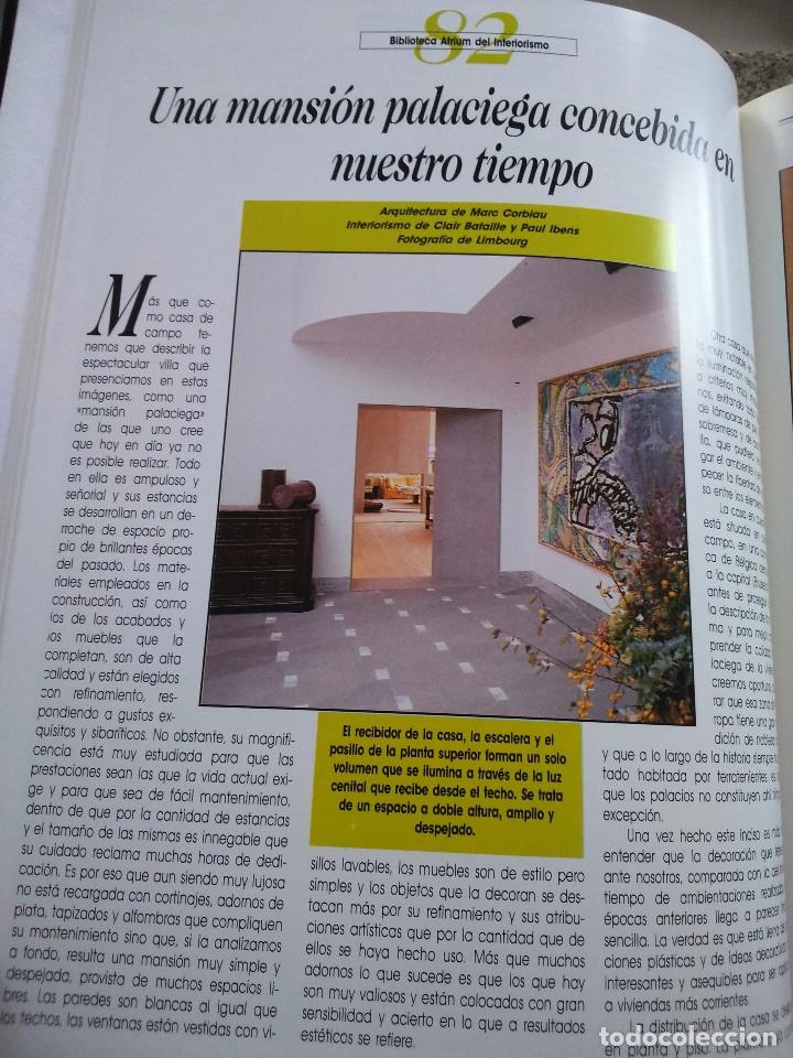 Libros de segunda mano: BIBLIOTECA ATRIUM DEL INTERIORISMO -- COMPLETA 5 TOMOS -- EDICIONES OCEANO -- - Foto 4