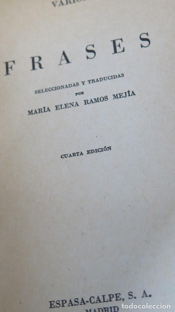 Libros de segunda mano: 1966.- FRASES. VARIOS. AUSTRAL - Foto 2