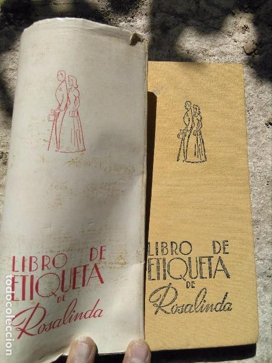 Libros de segunda mano: Libro etiqueta de Rosalinda