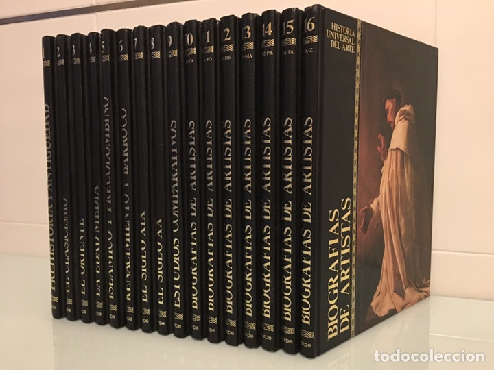 Libros de segunda mano: HISTORIA UNIVERSAL DEL ARTE - SARPE 16 TOMOS - 1982 - Foto 1