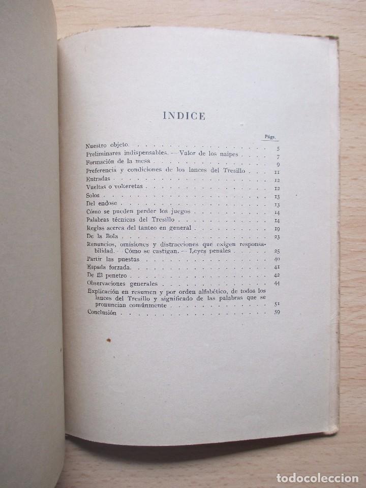 Libros de segunda mano: El tresillo, por Pedro de Veciana - Foto 5