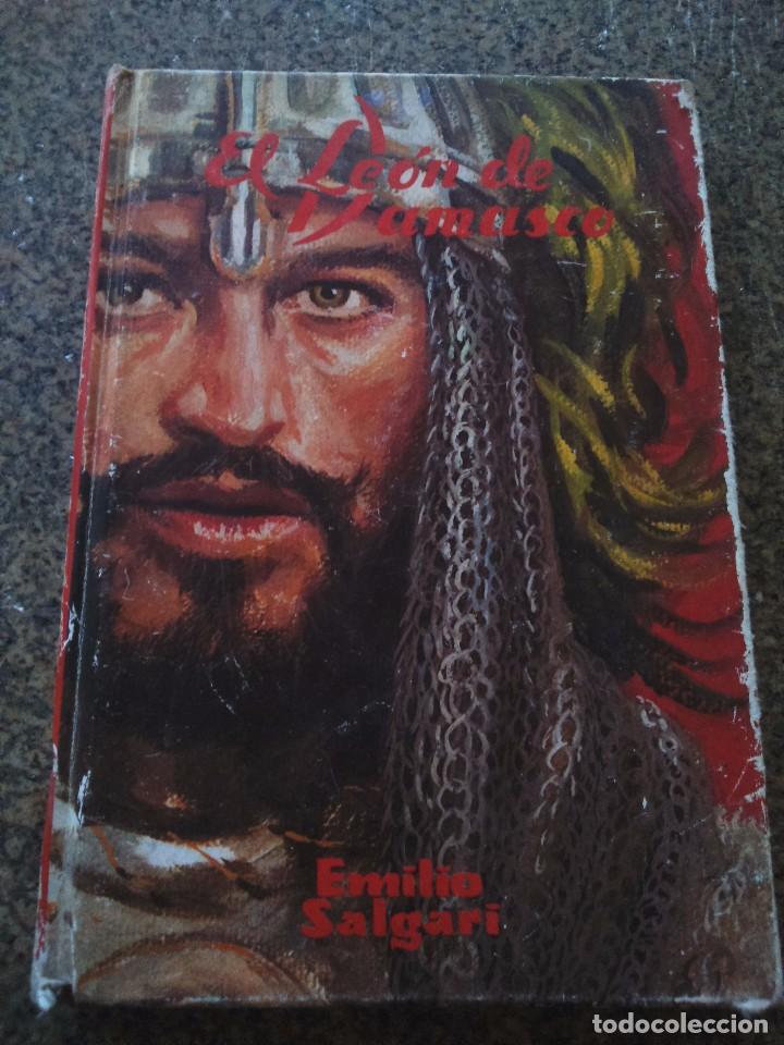 Libros de segunda mano: EL LEON DE DAMASCO -- EMILIO SALGARI -- EDITORIAL DINTEL 1982 -- - Foto 1
