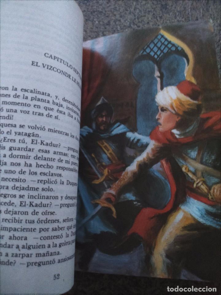 Libros de segunda mano: EL LEON DE DAMASCO -- EMILIO SALGARI -- EDITORIAL DINTEL 1982 -- - Foto 2