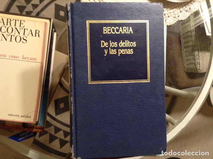 Libros de segunda mano: De los delitos y las penas. Beccaria - Foto 1
