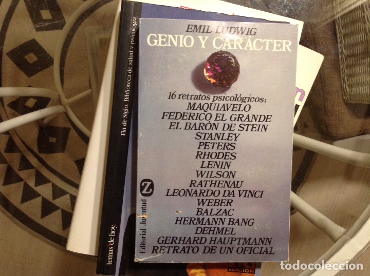 Libros de segunda mano: Genio y car&aacute;cter. Emil Ludwig - Foto 1