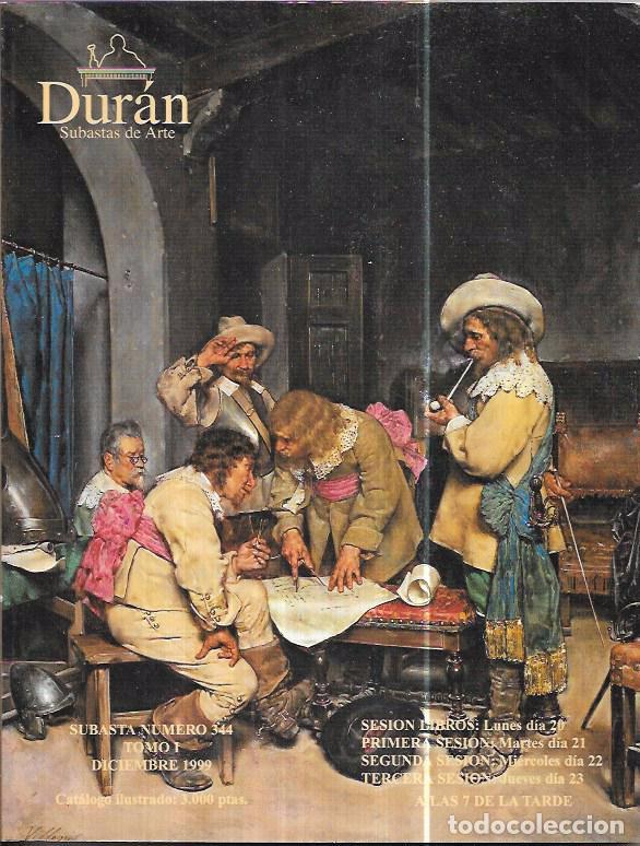 Libros de segunda mano: DUR&Aacute;N SUBASTA DE ARTE. 1999 - Foto 1