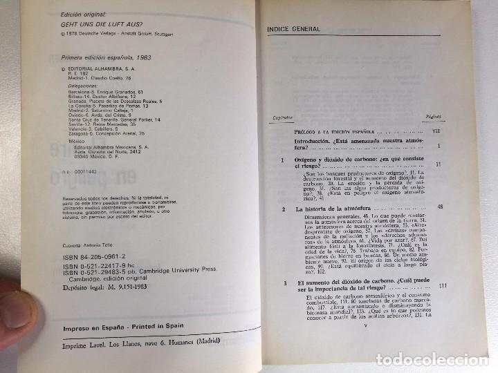 Libros de segunda mano: EL AIRE EN PELIGRO - Foto 3