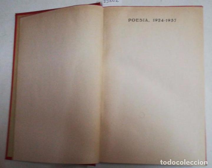 Libros de segunda mano: POES&Iacute;A, 1924-1937 - ALBERTI, Rafael - Foto 9