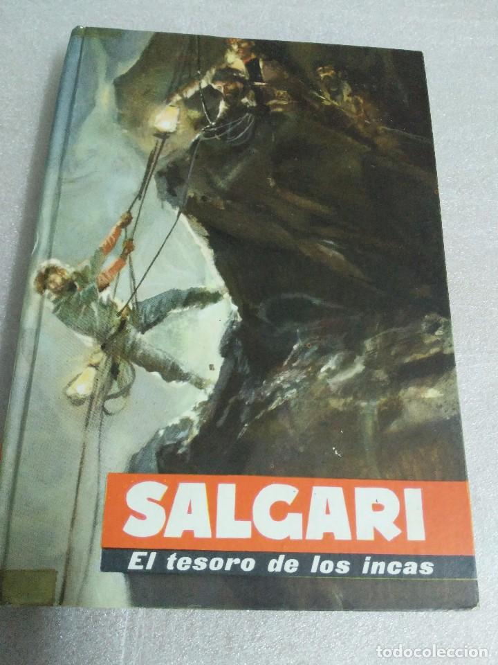 Libros de segunda mano: SALGARI, EL TESORO DE LOS INCAS, N&ordm; 48, 1959, ED. MOLINO - Foto 1